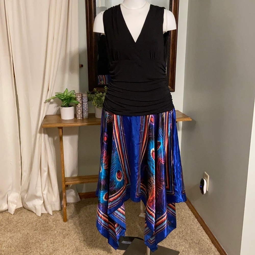 I.N. Studio vibrant colors dress, size 16 - Picture 1 of 7